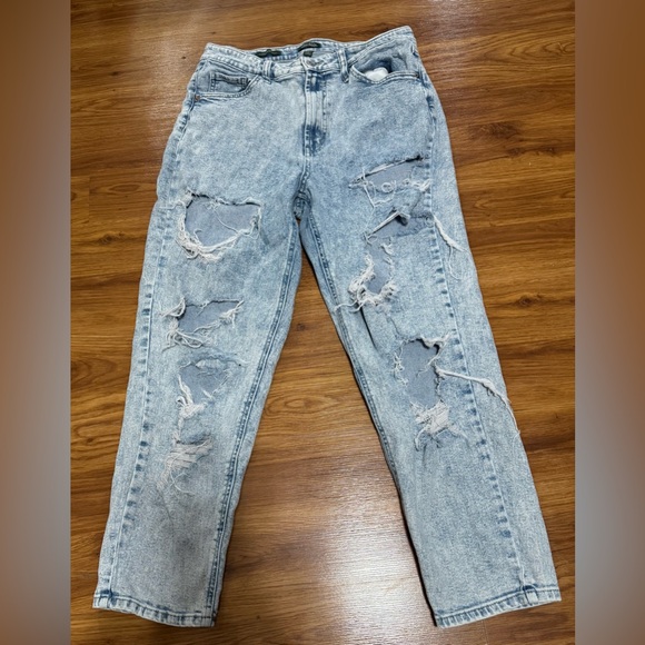 wild fable Denim - Wild Fable Light Blue Distressed Jeans